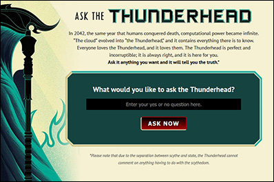Ask the Thunderhead