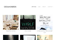 Cecilia Ekback author website