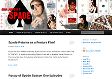 Spade TV series website